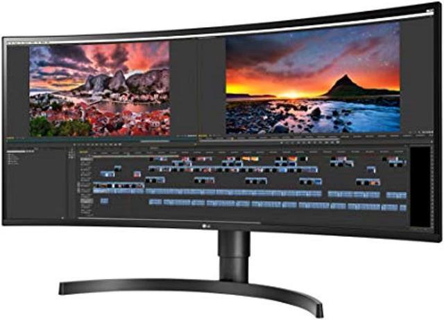 Alt view image 4 of 7 - lg 34wn80c-b 34 inch 21:9 curved ultrawide wqhd ips monitor with usb type-c connectivity srgb 99 percentage color gamut and hdr10 compatibility, black