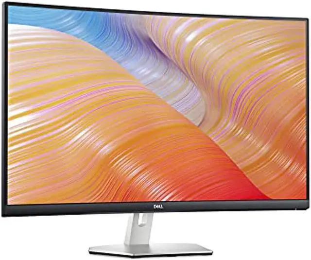 Alt view image 9 of 20 - Dell S3222HN 32-inch FHD 1920 x 1080 at 75Hz Curved Monitor, 1800R Curvature, 8ms Grey-to-Grey Response Time (Normal Mode), 16.7 Million Colors, Black (Latest Model)