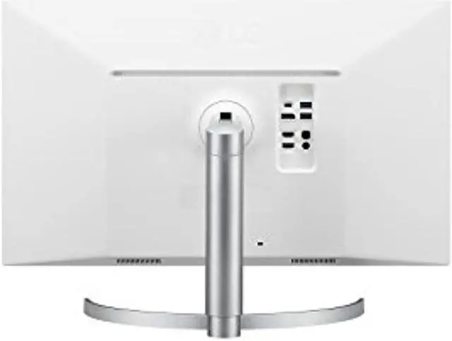 Alt view image 5 of 13 - LG 27UN850-W 27 Inch Ultrafine UHD (3840 x 2160) IPS Display with VESA DisplayHDR 400, USB Type-C and 3-Side Virtually Borderless Display with Height/Swivel/Pivot/Tilt Adjustable Stand, Si (27UN850-W)