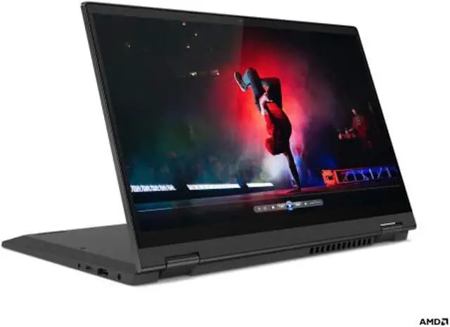 Alt view image 3 of 5 - Lenovo Flex 5 14" FHD (1920x1080) Touchscreen 2-in-1 Laptop, AMD Ryzen 7 4700U up to 2GHz, 8 Cores, 8GB DDR4 RAM, 512GB SSD Storage, Webcam, Bluetooth, Windows 10, Graphite Grey, EAT Pen