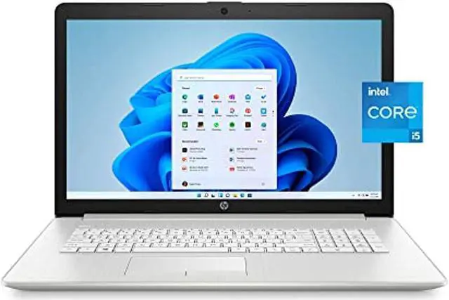 Alt view image 5 of 10 - HP 17.3" FHD, Intel Core i5-1135G7, 8GB RAM, 512GB SSD, Natural Silver, Windows 11 Home, 17-by4061nr Laptop