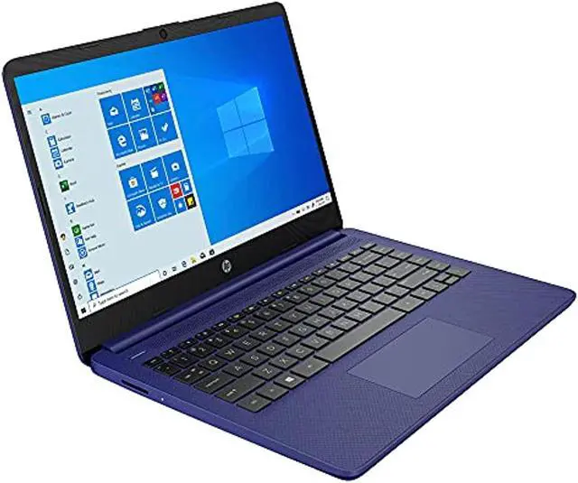 Alt view image 5 of 7 - HP - 14" Laptop - Intel Celeron - 4GB Memory - 64GB eMMC - Indigo Blue (14-DQ0005DX)