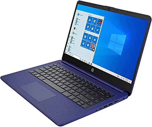 Alt view image 6 of 7 - HP - 14" Laptop - Intel Celeron - 4GB Memory - 64GB eMMC - Indigo Blue (14-DQ0005DX)