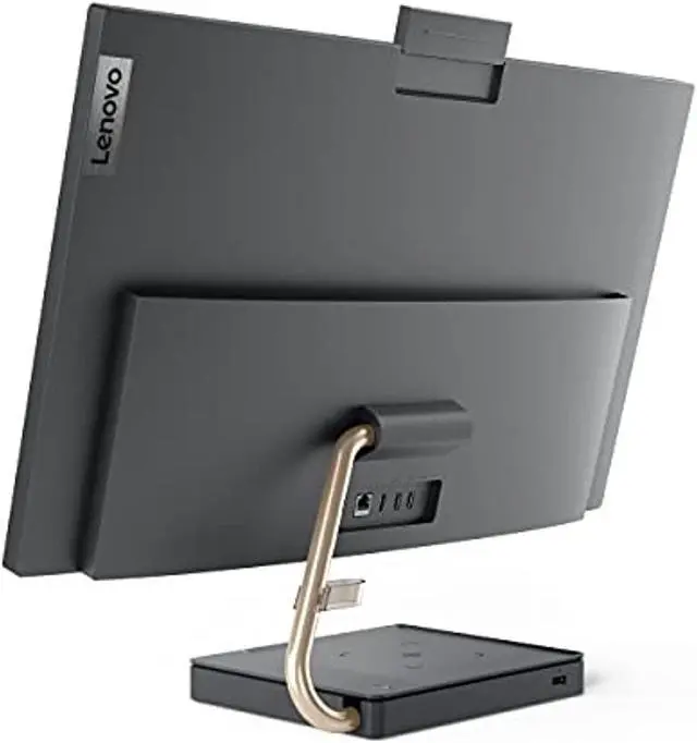 Alt view image 2 of 5 - Lenovo IdeaCentre AIO 5i All-in-One Computer, 27" QHD Touch Display, Intel Core i7-10700T, 16GB RAM, 1TB HDD, 512GB SSD, Windows 11 (F0G4004EUS)