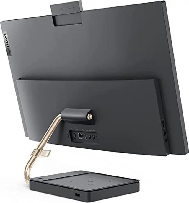 Alt view image 5 of 5 - Lenovo IdeaCentre AIO 5i All-in-One Computer, 27" QHD Touch Display, Intel Core i7-10700T, 16GB RAM, 1TB HDD, 512GB SSD, Windows 11 (F0G4004EUS)