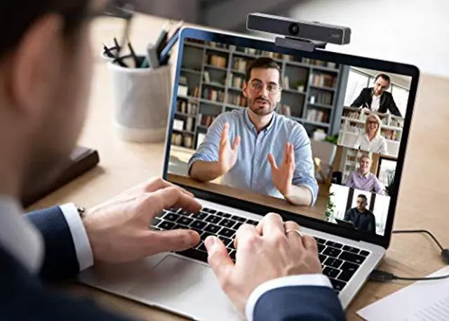 Alt view image 4 of 5 - Aluratek HD 1080P Video Webcam for PC, MAC, Desktop  and  Laptop, Video Call, Conference, USB (AWC4KF)