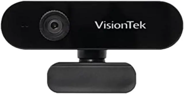 Main image of VisionTek VTWC30 Premium Full HD (1080P 30FPS) Webcam, for Windows, Mac, Linux,  and  Chromebook, Computer Video Camera, Digital Dual Microphones, Manual Focus Lens, Privacy Cover, 83-Degree  (901379)