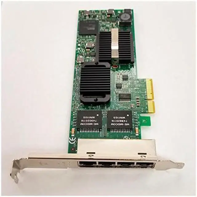 Main image of DELL HM9JY Dell Quad Port PRO/1000 ET PCI Express x4 GigaBit NIC Network Ca (HM9JY)