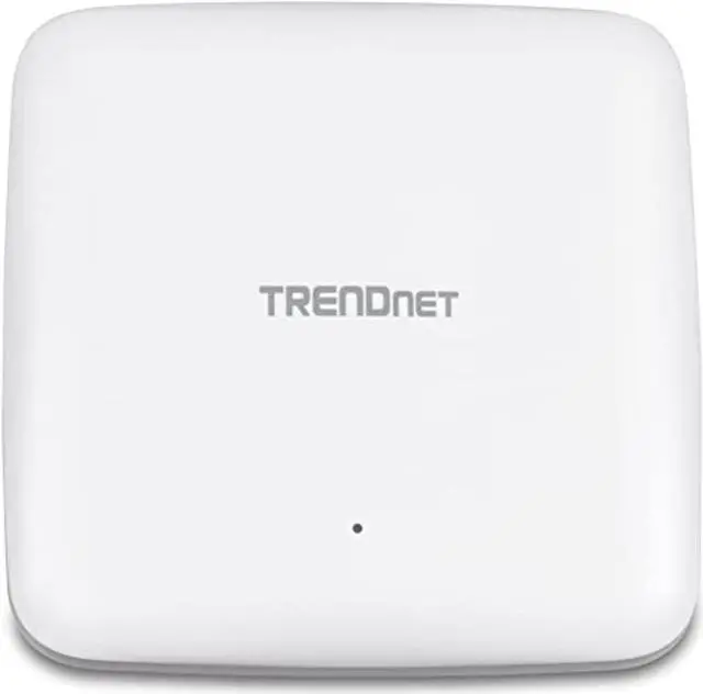 Alt view image 2 of 5 - TRENDnet AX1800 Dual Band WiFi 6 PoE+ Access Point, 1201Mbps WiFi AX + 576Mbps WiFi N, MU-MIMO, OFDMA,1024 QAM, WDS, Client Bridge, WDS Bridge, AP, WDS Station, White, TEW-921DAP (TEW-921DAP)