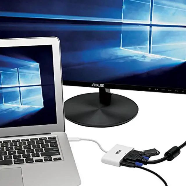 Alt view image 4 of 5 - Tripp Lite USB C to DVI Multiport Video Adapter Converter 1080p w/ USB-A Hub  and  USB-C PD Charging Port, Thunderbolt 3 Compatible, USB Type C, USB Type-C (U444-06N-DU-C) (U444-06N-DU-C)