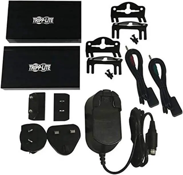 Alt view image 5 of 5 - Tripp Lite HDMI Over Cat6 Extender Kit w KVM Support 4K60Hz USB/IR PoC TAA (B127A-1A1-BHBH) (B127A-1A1-BHBH)