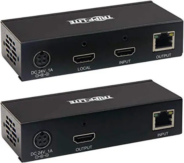 Alt view image 2 of 5 - Tripp Lite HDMI Over Cat6 Extender Kit w KVM Support 4K60Hz USB/IR PoC TAA (B127A-1A1-BHBH) (B127A-1A1-BHBH)