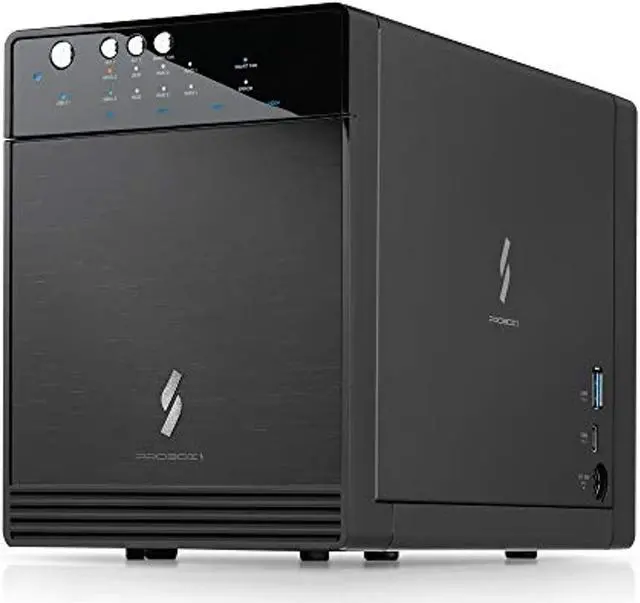 Main image of Mediasonic Raid USB 3.1 Gen 2 Type C 4 Bay 3.5? SATA Hard Drive Enclosure with USB 3.1 Hub Feature - USB-C 3.1 Gen 2 10Gbps (HFR7-SU31CH) (HFR7-SU31CH)