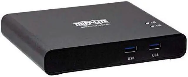 Main image of Tripp Lite 2 Port USB-C KVM Dock, Dual Port USB C KVM Docking Station, 4K HDMI, USB 3.2 Gen 1, USB A Hub, Remote Selector, 85W PD Charging, Black (B003-HC2-DOCK1) (B003-HC2-DOCK1)