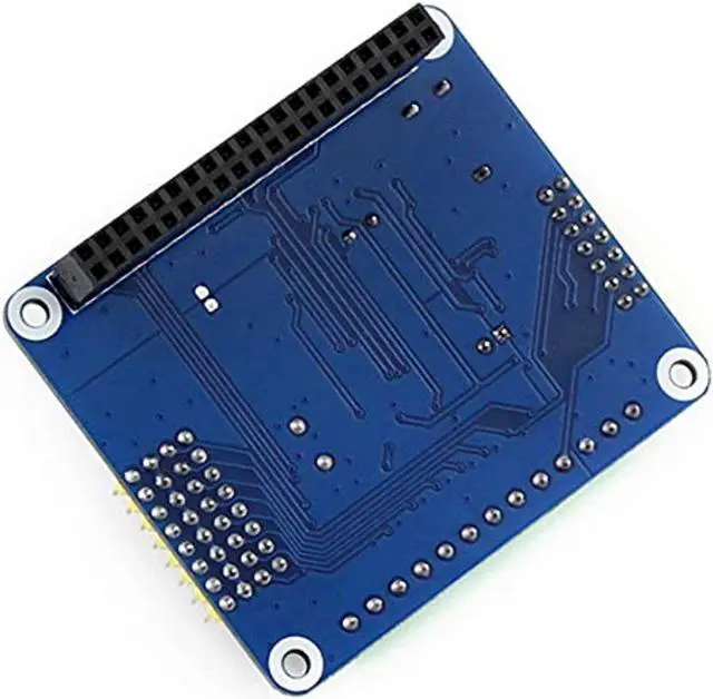 Alt view image 5 of 5 - High-Precision AD/DA Expansion Board for Raspberry Pi 4B/3B+/3B/2B/Zero/W/Zero WH and Jetson Nano,Add High-Precision AD/DA Functions to Pi. Onboard ADS1256 8-CH 24bit ADC and DAC8532 2-CH 16bit DAC