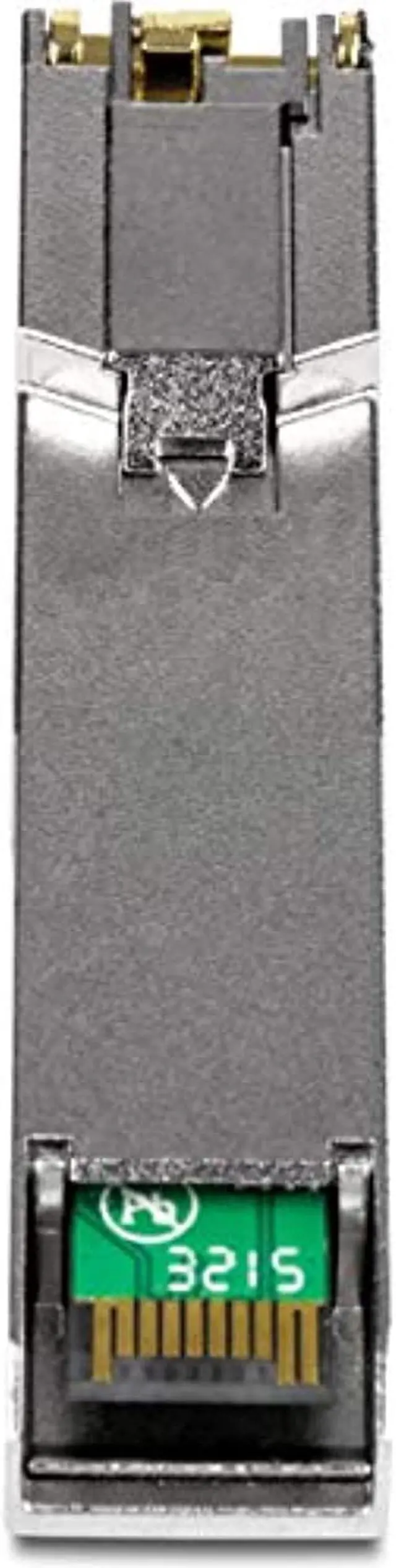 Alt view image 5 of 5 - TRENDnet 1000BASE-T RJ-45 Copper SFP Module, 100m (328'), Hot Pluggable, IEEE 802.3ab, Supports Data Rates Up to 1.25Gbps, Lifetime Protection, TEG-MGBRJ (TEG-MGBRJ)