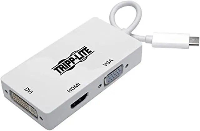 Main image of Tripp Lite USB C to HDMI / DVI / VGA Multiport Adapter Converter UHD 4Kx2k @ 30Hz, Thunderbolt 3 Compatible, USB Type C to HDMI, USB-C, USB Type-C (U444-06N-HDV4K) (U444-06N-HDV4K)