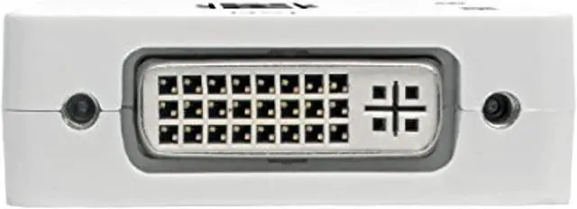 Alt view image 3 of 5 - Tripp Lite USB C to HDMI / DVI / VGA Multiport Adapter Converter UHD 4Kx2k @ 30Hz, Thunderbolt 3 Compatible, USB Type C to HDMI, USB-C, USB Type-C (U444-06N-HDV4K) (U444-06N-HDV4K)