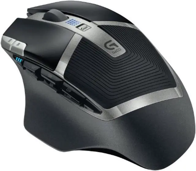 Alt view image 2 of 5 - Logitech G602 Lag-Free Wireless Gaming Mouse - 11 Programmable Buttons, Upto 2500 DPI (910-003820)