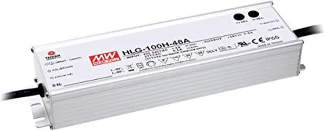 Main image of LED Driver Single Output Switching Power Supply 54V @ 1.77A Model A, 100W (HLG-100H-54A)