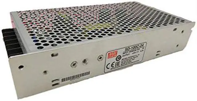 Main image of Mean Well SD-100C-24 Enclosed Converter, 24V, 4.2A, 100.8W, 7 pins, 1.6" H x 3.9" W x 7.8" L (SD-100C-24)