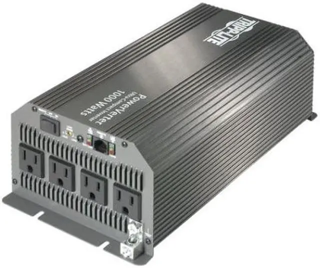 Main image of Tripp Lite PV1000HF PowerVerter Ultra-Compact Inverter 12V to 120VAC 1000 Watts (4) 5-15R Outlets (PV1000HF)