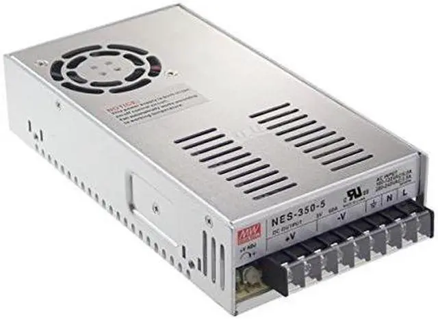 Main image of Enclosed Type 300W 5V 60A NES-350-5 Meanwell AC-DC Single Output NES-350 Series MEAN WELL Switching Power Supply (NES-350-5)