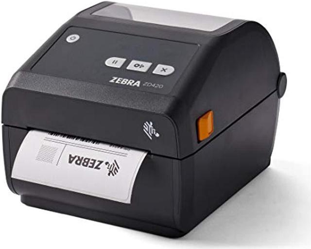 Zebra ZD420d Direct Thermal Desktop Printer 203 dpi Print Width in USB  Ethernet ZD42042-D01E00EZ (ZD42042-D01E00EZ)