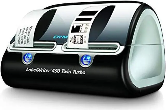 Alt view image 3 of 5 - Dymo LW 450 Twin Turbo Desktop use Label Maker (S0838890)