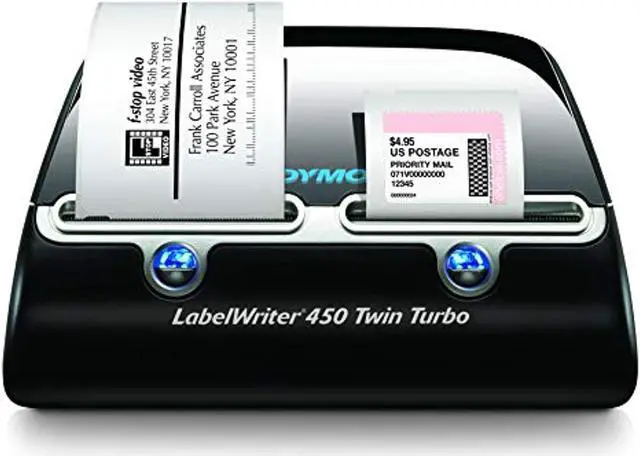 Alt view image 5 of 5 - Dymo LW 450 Twin Turbo Desktop use Label Maker (S0838890)
