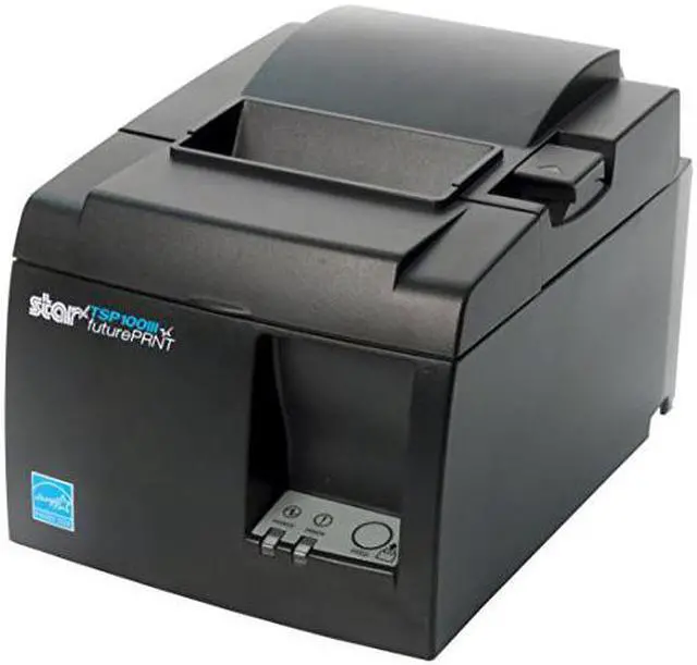 Main image of Star Micronics TSP143IIIBi Bluetooth Thermal Receipt Printer for iOS, Android, and Windows with Auto-cutter and Internal Power Supply - Gray (39472110)
