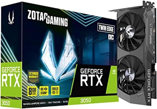 ZOTAC Gaming GeForce RTX 3050 Twin Edge OC 8GB GDDR6 128-bit 14