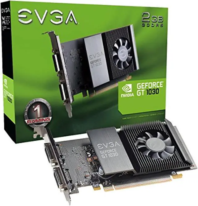 Main image of EVGA GeForce GT 1030 SC 2GB GDDR5 Single Slot Graphics Card 02G-P4-6338-KR (02G-P4-6338-KR)