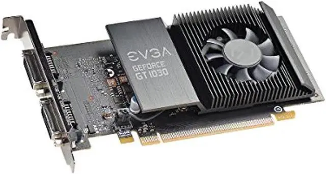 Alt view image 4 of 5 - EVGA GeForce GT 1030 SC 2GB GDDR5 Single Slot Graphics Card 02G-P4-6338-KR (02G-P4-6338-KR)