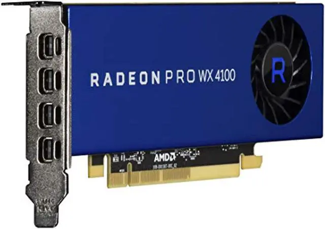 Alt view image 2 of 5 - AMD 100-506008 Radeon Pro WX 4100 4GB Workstation Graphics Card (100-506008)