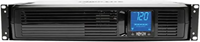Alt view image 5 of 5 - Tripp Lite SMART1500LCD 1500VA Smart UPS Battery Back Up, 900W Rack-Mount/Tower, LCD, AVR, USB, DB9, 3 Year Warranty  and  Dollar 250,000 Insurance Black (SMART1500LCD)