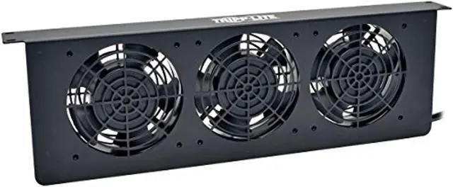 Alt view image 3 of 5 - TRIPP LITE Rack Enclosure Server Cabinet 1U Cooling Fan Tray 3 120V High-Performance Fans, 210 CFM SRFAN1U,Black (SRFAN1U)