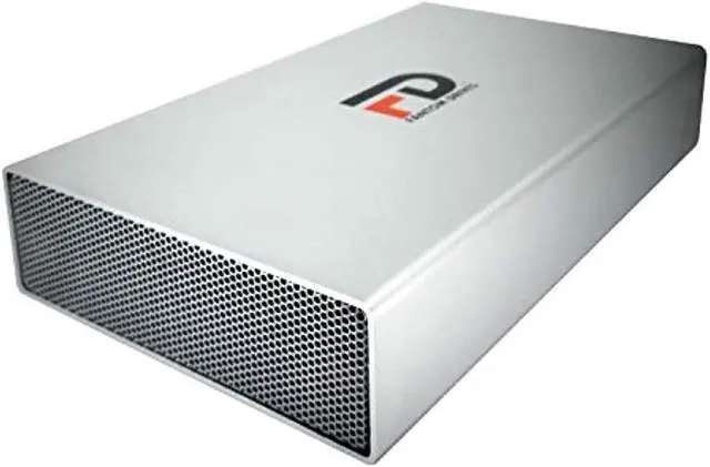 Alt view image 2 of 5 - Fantom Drives 8TB External Hard Drive - GFORCE 3 Pro 7200RPM, USB3, Aluminum, Silver, GF3S8000UP (GF3S8000UP)