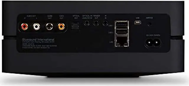 Alt view image 2 of 5 - Bluesound Vault 2i High-Res 2TB Network Hard Drive CD Ripper and Streamer - Black - Compatible with Alexa and Siri (VAULT2iBLK)