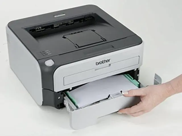 Alt view image 2 of 5 - Brother HL-2170W 23ppm Laser Printer with Wireless and Wired Network Interfaces (Renewed) (HL-2170w-cr)