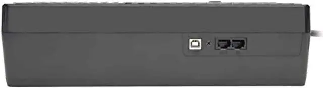 Alt view image 10 of 10 - Tripp Lite 750VA UPS Battery Backup, 450W Eco Green, USB, RJ11, 12 Outlets (ECO750UPS), Black (ECO750UPS)
