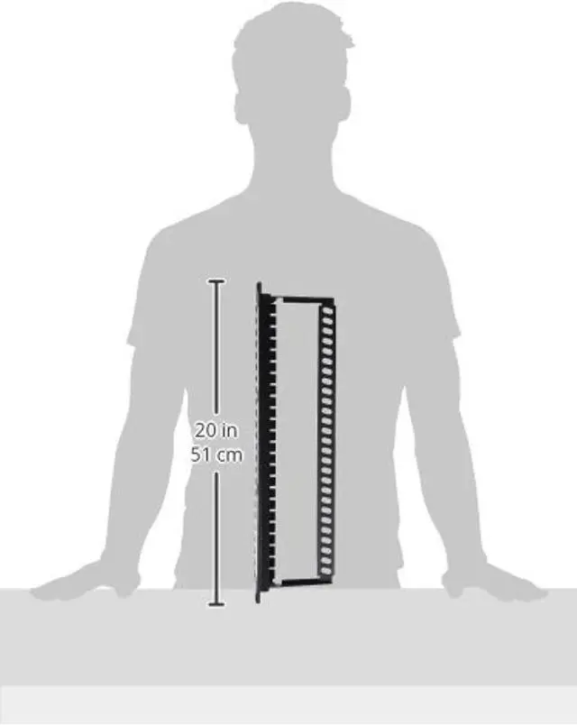 Alt view image 5 of 5 - Tripp Lite 24-Port Cat6 / Cat5 Ethernet Patch Panel, Feedthrough Patch (RJ45 to RJ45), 1U Rackmount, Cable Management Bar, (N254-024) (N254-024)