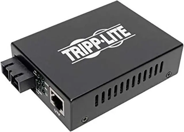 Alt view image 5 of 5 - Tripp Lite Network Copper RJ45 Ethernet to Fiber SC Duplex Singlemode Cable Extender Converter, 1310nm Wavelength, Gigabit Network, Extend 12.4 Miles / 20 Km, 2-Year Warranty (N785-IN (N785-INT-SC-SM)