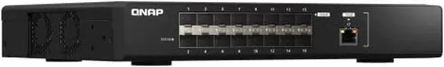 Alt view image 5 of 5 - QNAP QSW-M5216-1T-US 16-Port 25GbE Managed Network Switch with 10GbE connectivity for Backbone Networks. Layer 2, Web Management (QSW-M5216-1T-US)