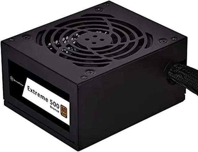 Alt view image 3 of 5 - SilverStone Technology Extreme 500 Bronze 80 Plus Bronze 500W SFX Power Supply, SST-EX500-B (SST-EX500-B)