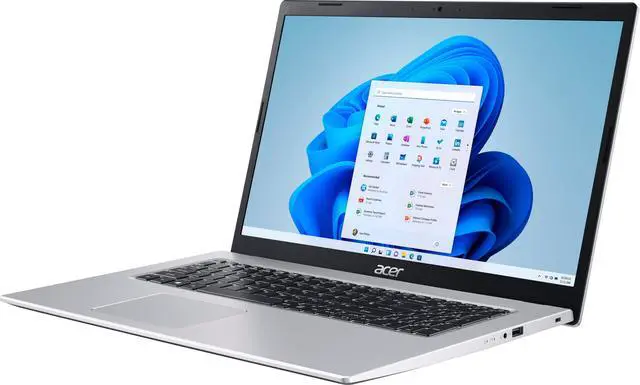 Alt view image 2 of 3 - Acer - Aspire 3  17.3" HD+ Laptop  11th Gen Intel Core i3-1115G4  8GB Memory  256GB SSD  Pure Silver (A317-53-31K7)