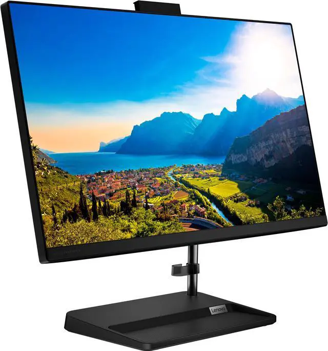 Alt view image 4 of 4 - Lenovo - IdeaCentre AIO 3i 24" Touch-Screen All-In-One - Intel Core i3 - 8GB Memory - 256GB Solid State Drive - Black (F0G000FWUS)