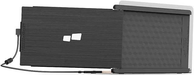 Alt view image 18 of 20 - Mobile Pixels Trio/Trio Max Portable Monitor System USB A USB C Plug and Play Mac PC Linux - Trio 12.5" Monitor