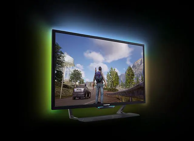 Alt view image 8 of 11 - Acer Predator CG7 CG437K SBMIIPUZX 42.5" UHD 3840 x 2160 (4K) Gaming Monitor