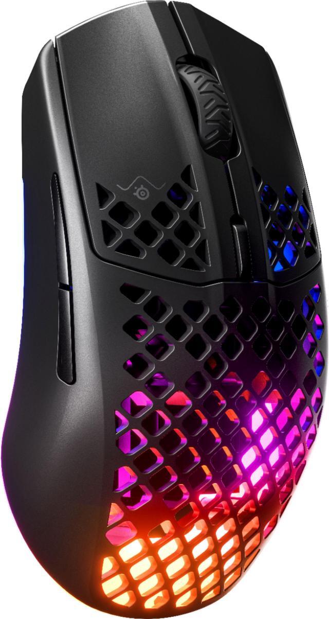 Alt view image 19 of 19 - Steel Series Aerox 3 Wireless 18000dpi RGB Gaming Mouse